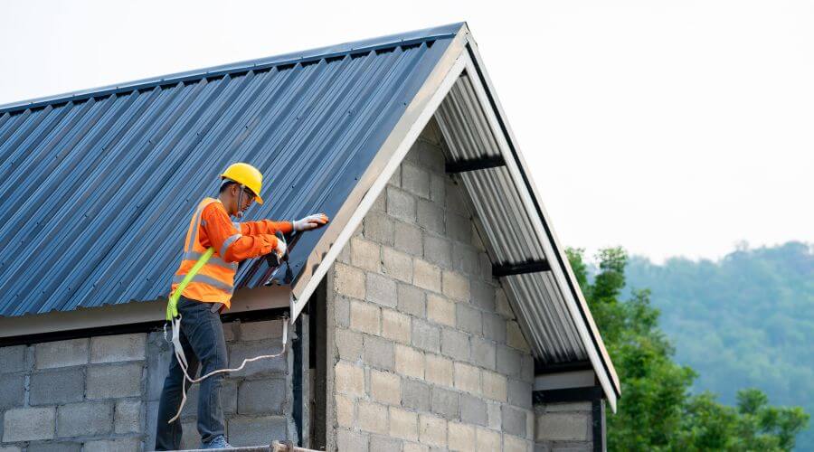 Professional metal roof installation in Richland, NJ